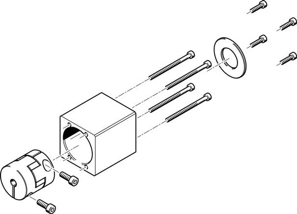 FESTO EAMM-A-D32-35A-40A (560281) Axialbausatz