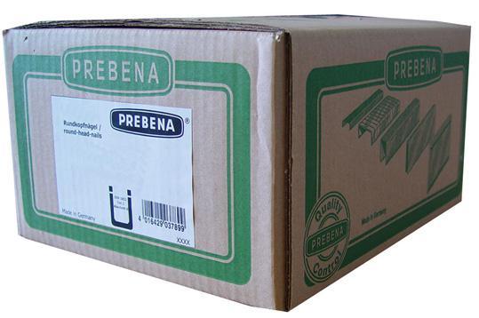Prebena Streifennägel RK42/145BK Glattschaft