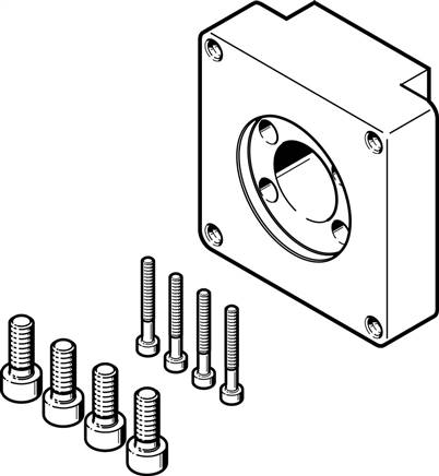 FESTO EAMF-A-L27-67A (1460087) Motorflansch