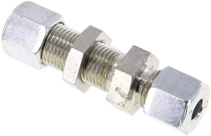 Schott-Schneidringverschraubung 8 S (M16x1,5), Stahl verzinkt