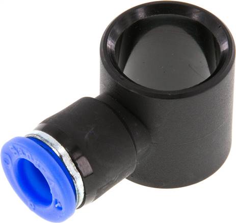 Steckanschluss, L-Ringstück G 3/8"-8mm, IQS-Standard