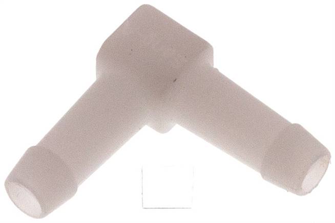 Winkel-Schlauchverbinder 3mm, POM