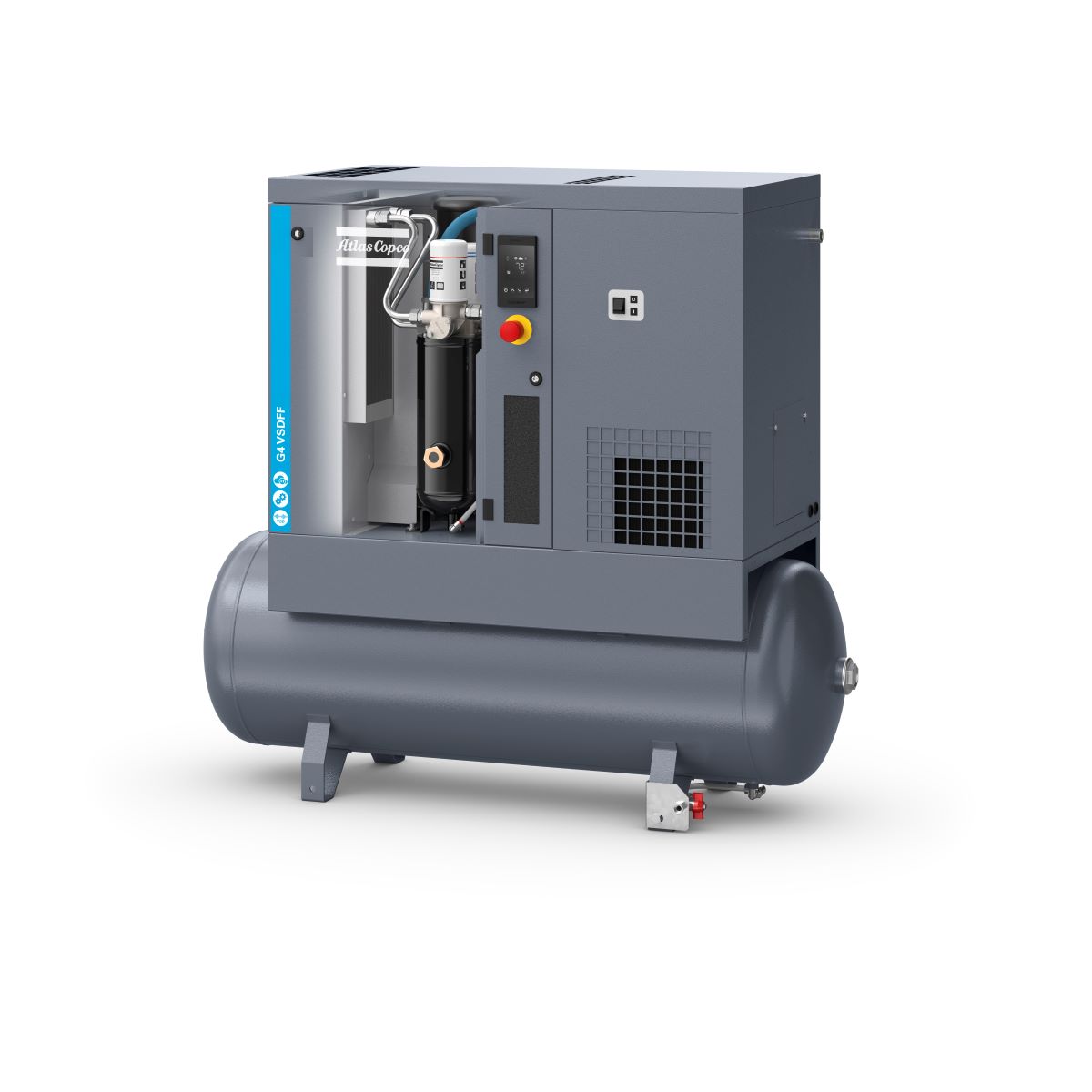 Atlas Copco Schraubenkompressor G4 VSD FF-10 TM