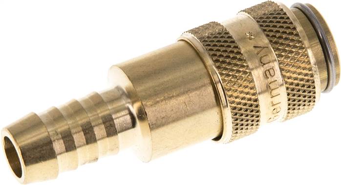 Schnellkupplung (NW5) 8 (5/16")mm Schlauch, Messing