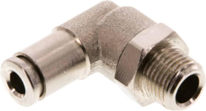 Winkel-Steckanschluss R 1/8"-4mm, IQS-MSV (Hochtemperatur), Dichtung FKM