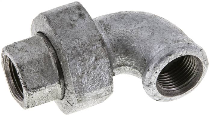 Winkel-Verschraubung konisch dichtend Rp 3/8" (IG)