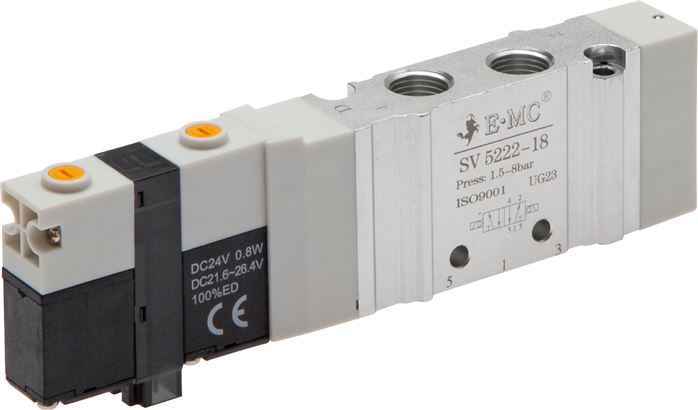 Magnetventil für S2V, 2x 3/2-Wege (NC/NC) Typ SV 5422-18Y