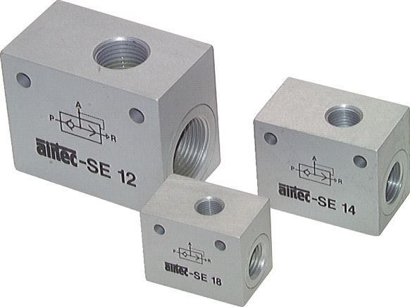 Schnellentlüftungsventil G 1/8", Präzision