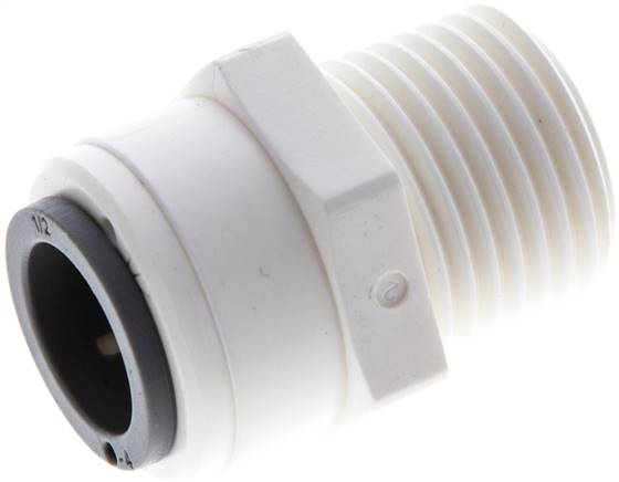 Gerader Steckanschluss R 1/2"-1/2" (12,7 mm), IQS-LE (EPDM-Dichtung)
