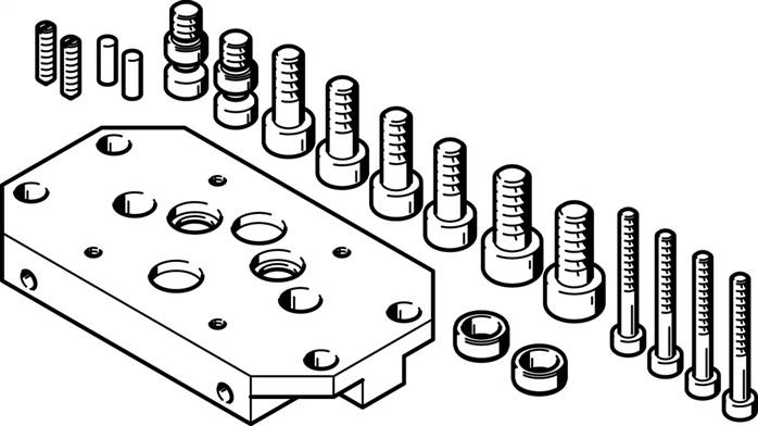 FESTO HAPG-51 (191269) Adapterbausatz