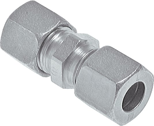 Gerade Schneidringverschraubung 12 L (M18x1,5), Stahl verzinkt