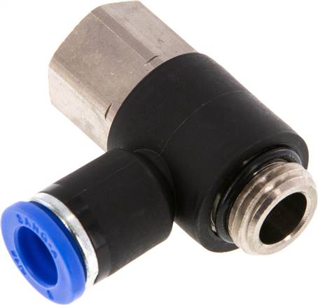 Winkel-Steckanschluss, I/A G 1/4"-8mm, IQS-Standard