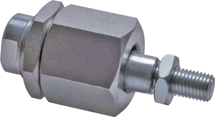 Flexokupplung M 36 x 2, Stahl verzinkt