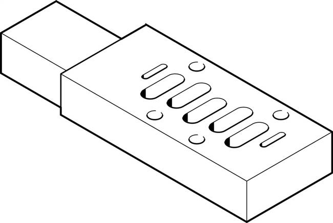 FESTO MUH-ZP-D-3-L-24G (151715) Zwischenplatte