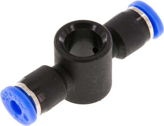 Steckanschluss, T-Ringstück G 1/8"-4mm, IQS-Standard