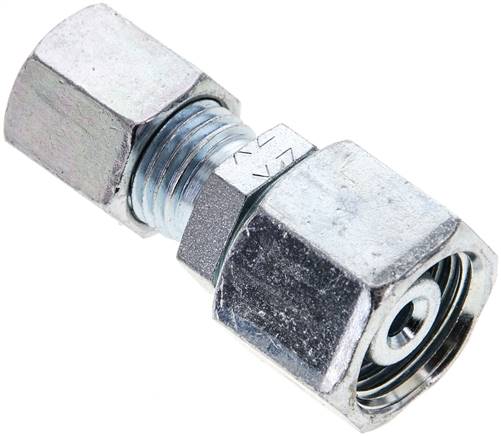 Reduziereinsatz 10 S-6 S (M14x1,5), Stahl verzinkt, mit Dichtkegel und O-Ring