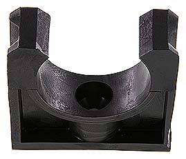 Rohrklemme 32mm, Polyethylen (schwarz)
