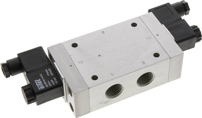 3/2-Wege Magnetimpulsventil, G 1/2", 230 V AC