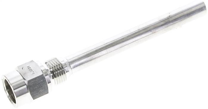 Schutzrohr f. Maschinenthermometer, 160mm, 1.4571