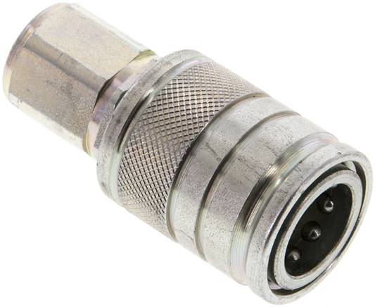 Steckkupplung ISO7241-1A, Muffe Baugr.2T, G 3/8"(IG)