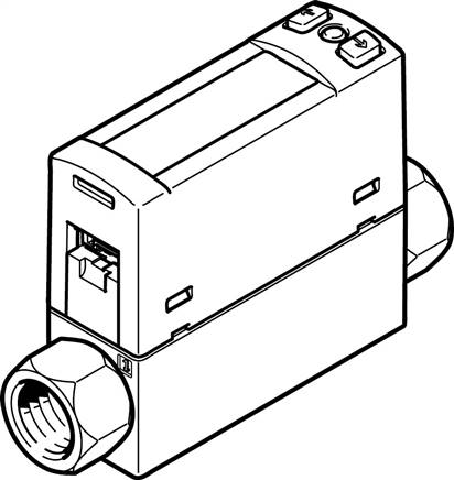 FESTO SFAH-200U-G14FS-PNLK-PNVBA-M8 (8058479) Durchflusssensor