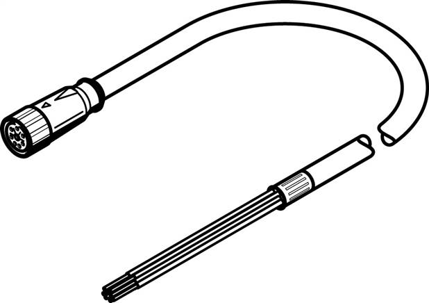 FESTO NEBM-M23G15-EH-2.5-Q7N-R3LEG14 (5251374) Motorleitung