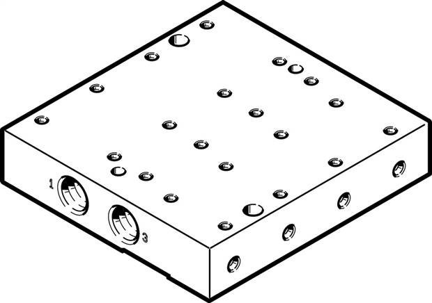 FESTO VABM-P7-18M-G18-M5-4 (8076386) Anschlussleiste