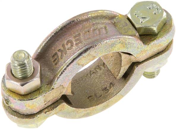 Schlauchklemme Temperguss verzinkt, 28 - 34mm