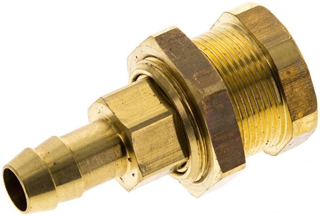 Abreiß-Schnellkupplung (NW5) 9 (3/8")mm Schlauch, Messing