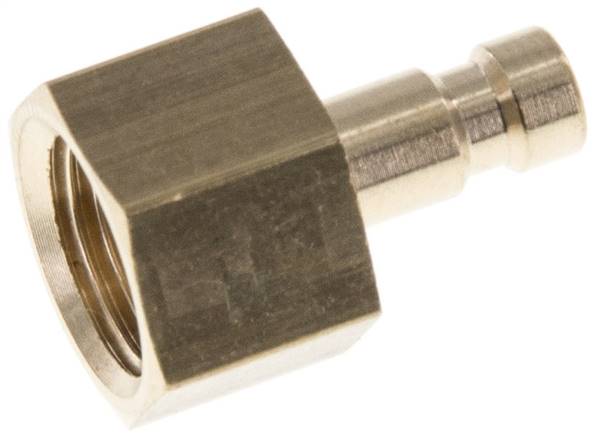 Kupplungsstecker (NW2,7) G 1/8"(IG), Messing