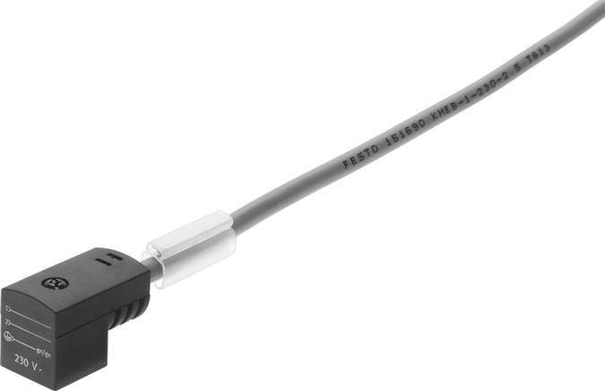 FESTO KMEB-1-230AC-2.5 (151690) Steckdosenleitung