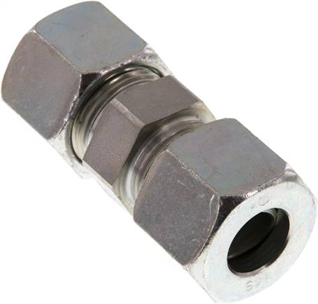 Gerade Schneidringverschraubung 14 S (M22x1,5), Stahl verzinkt