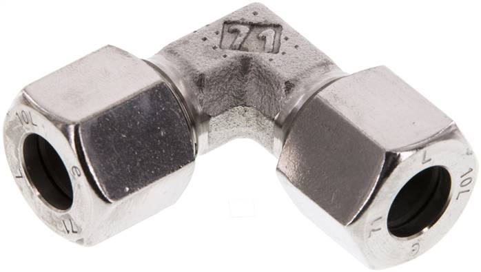 Winkel-Schneidringverschraubung 10 L (M16x1,5), 1.4571