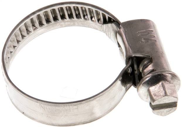 9mm Schlauchschelle 16 - 27mm, 1.4301 (W4) (NORMA)