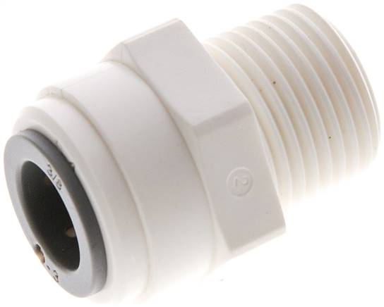Gerader Steckanschluss R 3/8"-3/8" (9,52 mm), IQS-LE (EPDM-Dichtung)