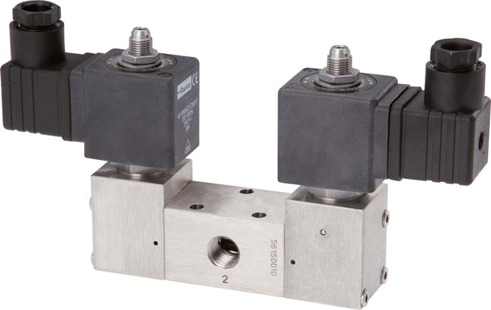 3/2-Wege Magnetventil, G 1/4", Impulsventil, 24 V=