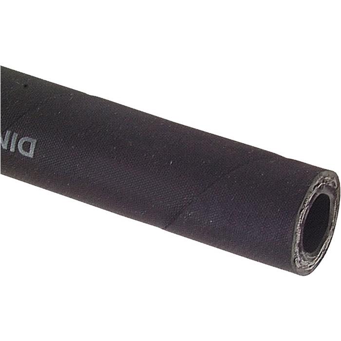 2 SN Schlauch, EN 853, DN 8, schwarze Oberdecke