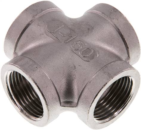 Kreuzstück Rp 1" (IG), 1.4408