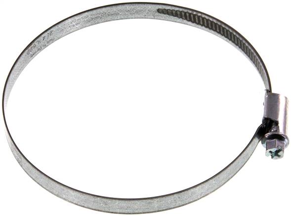 9mm Schlauchschelle 80 - 100mm, Stahl verzinkt (W1) (NORMA)