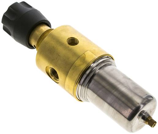 Filterregler, Messing, G 3/8", 0,2 - 3bar (Standard)