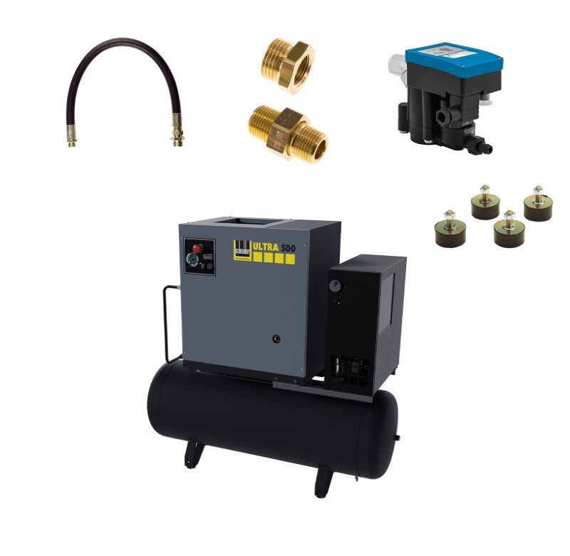 Compressore a vite Schneider ULTRA 500D 200 litri-AD2000, 1839025668
