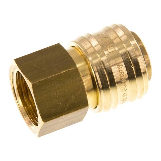 Attacco rapido (NW7.2) G 1/2" (IG), ottone