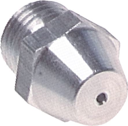 Kurzdüse für Blaspistole, M 12 x 1,25 (AG), Stahl verzinkt