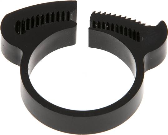 Schnapp-Schlauchschelle, Nylon, 22 - 25mm