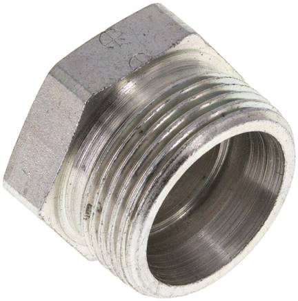 Verschlussverschraubung für Rohre 18 L (M26x1,5), Stahl verzinkt
