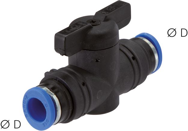 Absperrhahn 12mm, IQS-Standard
