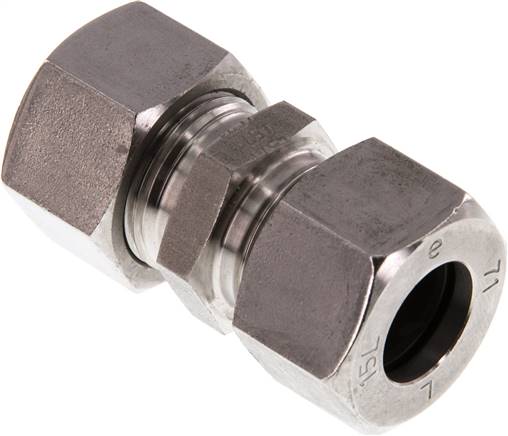Gerade Schneidringverschraubung 15 L (M22x1,5), 1.4571