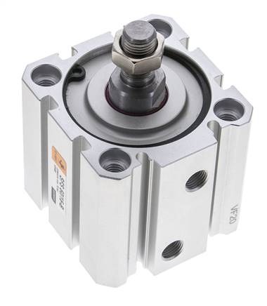 Cilindro SFS 50/15-B ISO 21287, doppio effetto, pistone 50mm, corsa 15mm