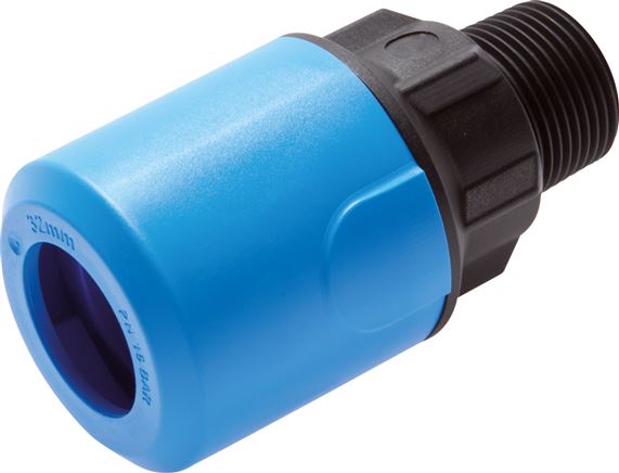 Gerader Steckanschluss R 1-1/2"-32mm, IQS-Big