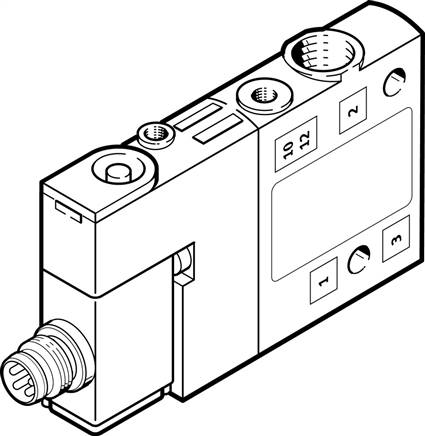 FESTO CPE10-M1CH-3GLS-M7 (550234) Magnetventil